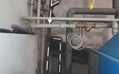 Připojení topného systému radiátorů