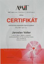 CERTIFIKÁT programátora 2004